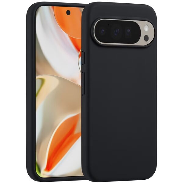 Accezz - Liquid Silicone Backcover voor Google Pixel 10 Pro XL - Black