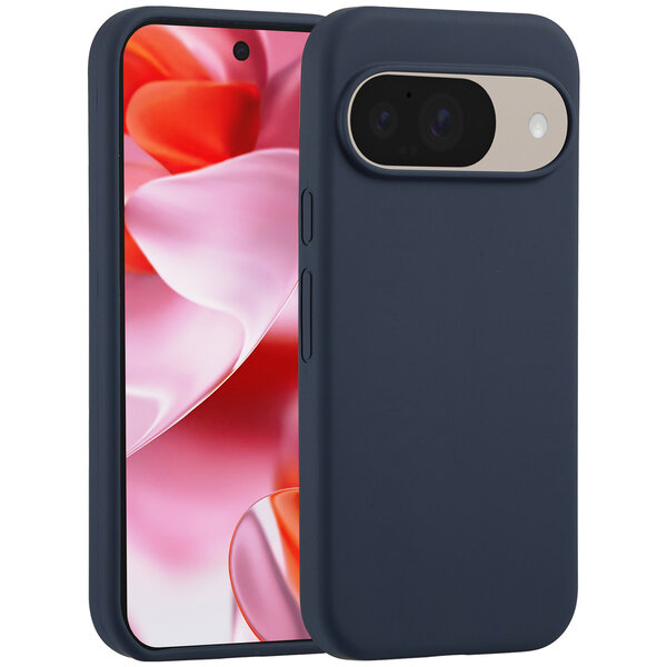 Accezz - Liquid Silicone Backcover voor Google Pixel 10 / 10 Pro - Dark Blue