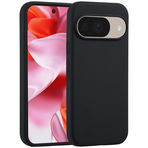 Accezz - Liquid Silicone Backcover voor Google Pixel 10 / 10 Pro - Black