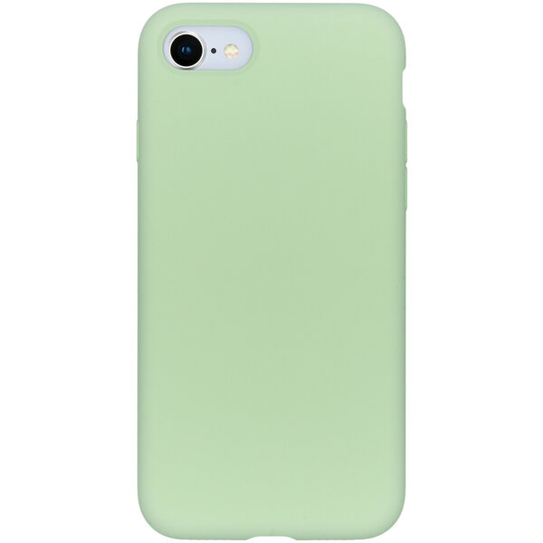 Accezz - Liquid Silicone Backcover voor Apple iPhone SE (2022 / 2020) / 8 / 7 - Green