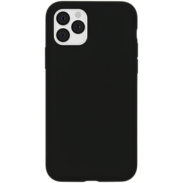 Accezz - Liquid Silicone Backcover voor Apple iPhone 11 Pro - Black