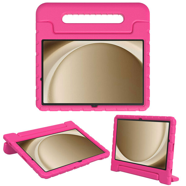 Accezz - Kidsproof Backcover met handvat voor Samsung Galaxy Tab A9 Plus - Pink