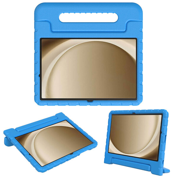 Accezz - Kidsproof Backcover met handvat voor Samsung Galaxy Tab A9 Plus - Blue