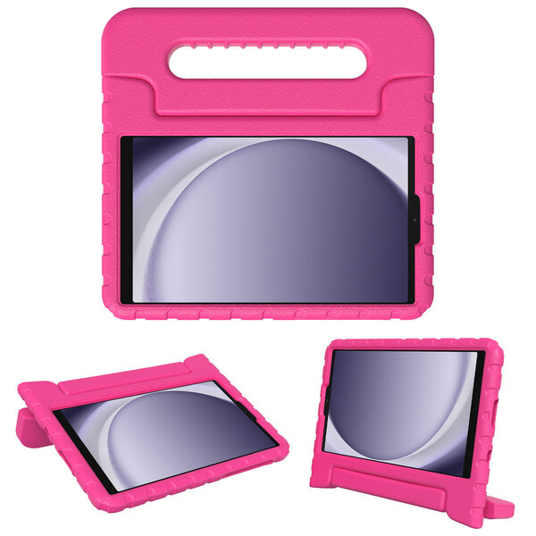 Accezz - Kidsproof Backcover met handvat voor Samsung Galaxy Tab A9 8.7 inch - Pink