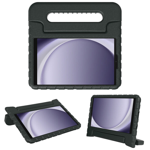 Accezz - Kidsproof Backcover met handvat voor Samsung Galaxy Tab A9 8.7 inch - Black