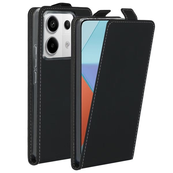 Accezz - Flipcase voor Xiaomi Redmi Note 13 Pro (5G) / POCO X6 - Black