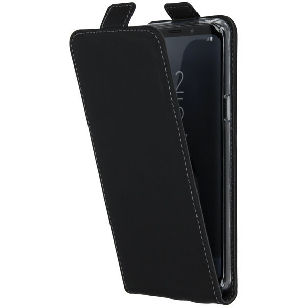 Accezz - Flipcase voor Samsung Galaxy S9 - Black