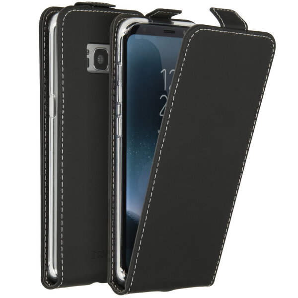 Accezz - Flipcase voor Samsung Galaxy S8 - Black
