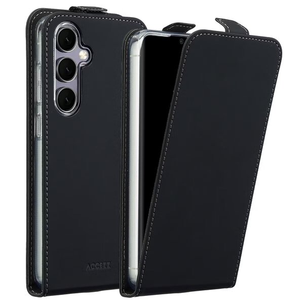 Accezz - Flipcase voor Samsung Galaxy S24 FE - Black