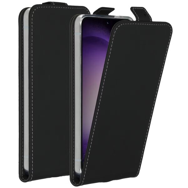 Accezz - Flipcase voor Samsung Galaxy S24 - Black