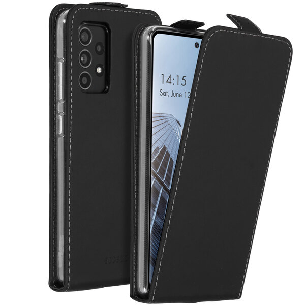 Accezz - Flipcase voor Samsung Galaxy A52(s) (5G/4G) - Black