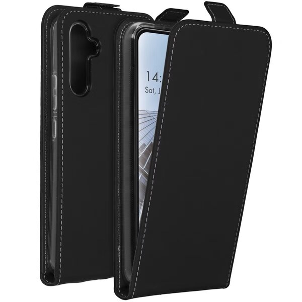 Accezz - Flipcase voor Samsung Galaxy A34 (5G) - Black
