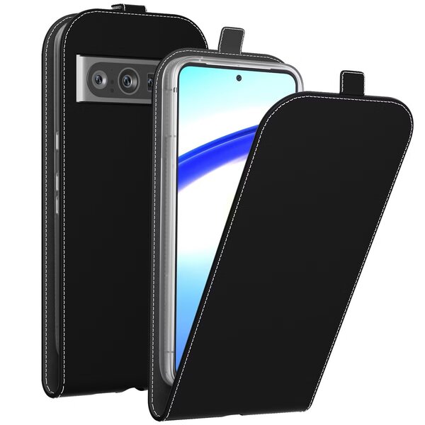 Accezz - Flipcase voor Google Pixel 8 Pro - Black