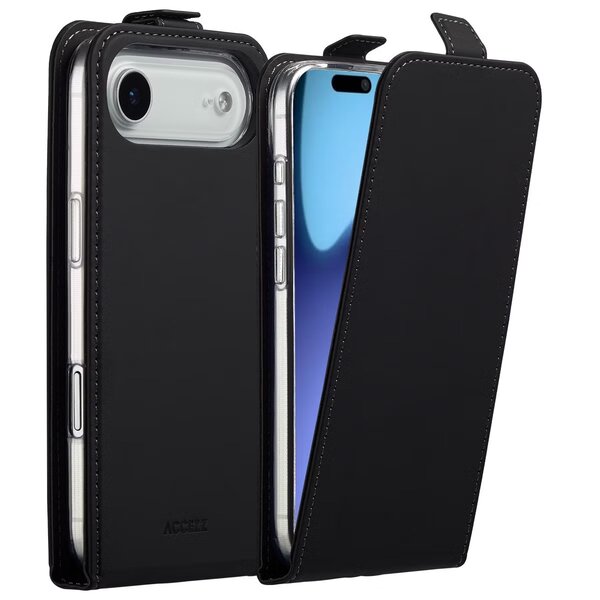Accezz - Flipcase voor Apple iPhone Air - Black