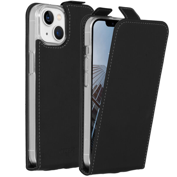 Accezz - Flipcase voor Apple iPhone 14 - Black