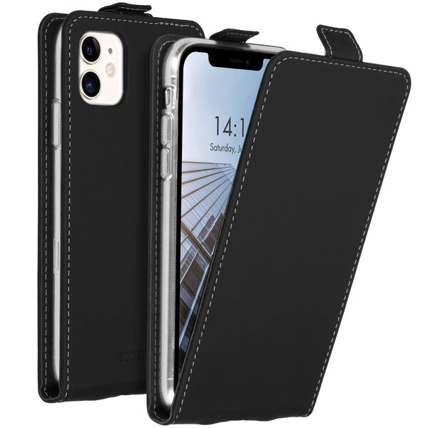 Accezz - Flipcase voor Apple iPhone 11 - Black