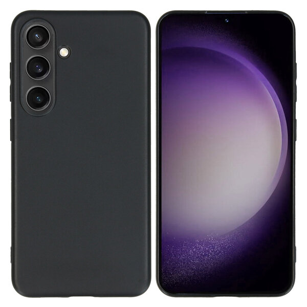 Accezz - Color Backcover voor Samsung Galaxy S24 - Black