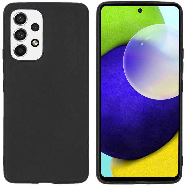 Accezz - Color Backcover voor Samsung Galaxy A53 - Black