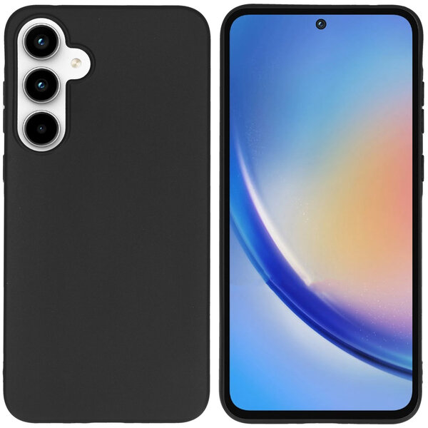 Accezz - Color Backcover voor Samsung Galaxy A35 - Black