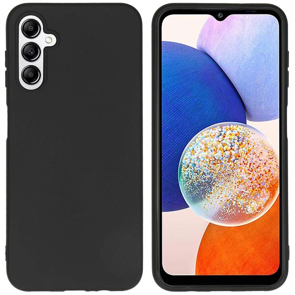 Accezz - Color Backcover voor Samsung Galaxy A14 (5G/4G) - Black
