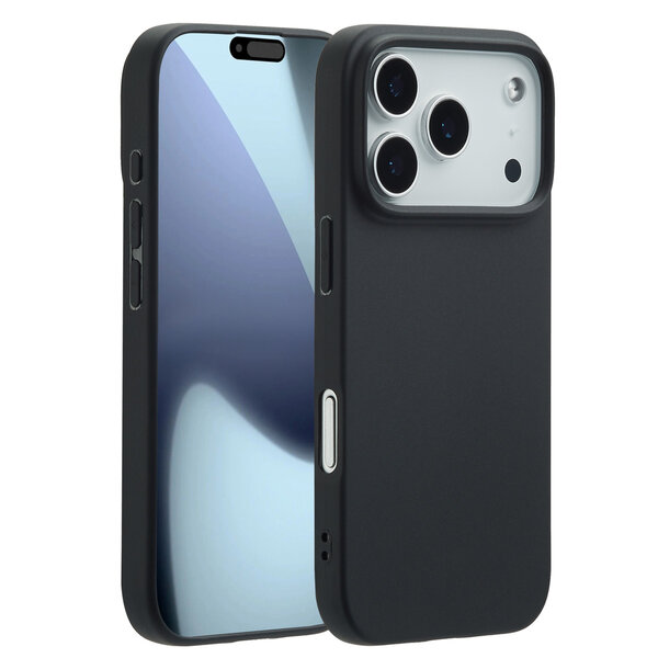 Accezz - Color Backcover voor Apple iPhone 17 Pro - Black