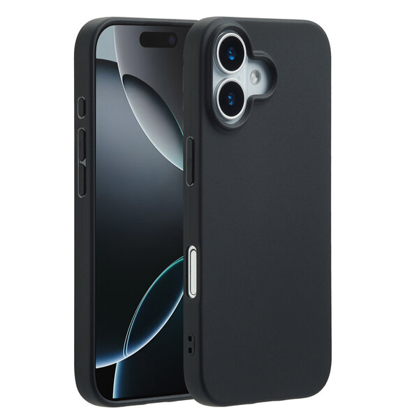 Accezz - Color Backcover voor Apple iPhone 17 - Black