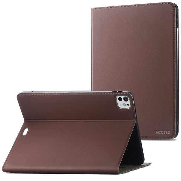 Accezz - Classic Case voor Apple iPad Pro 13 (2024) M4 - Brown