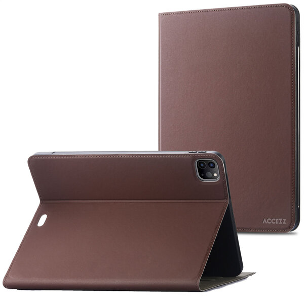 Accezz - Classic Case voor Apple iPad Pro 12.9 (2022) / Pro 12.9 (2021) / Pro 12.9 (2020) - Brown