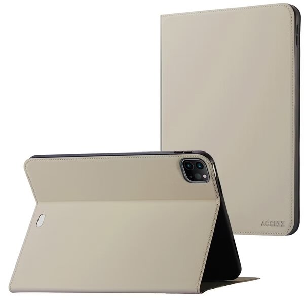 Accezz - Classic Case voor Apple iPad Pro 11 (2018 - 2022) / Air 5 (2022) / Air 4 (2020) - Greige