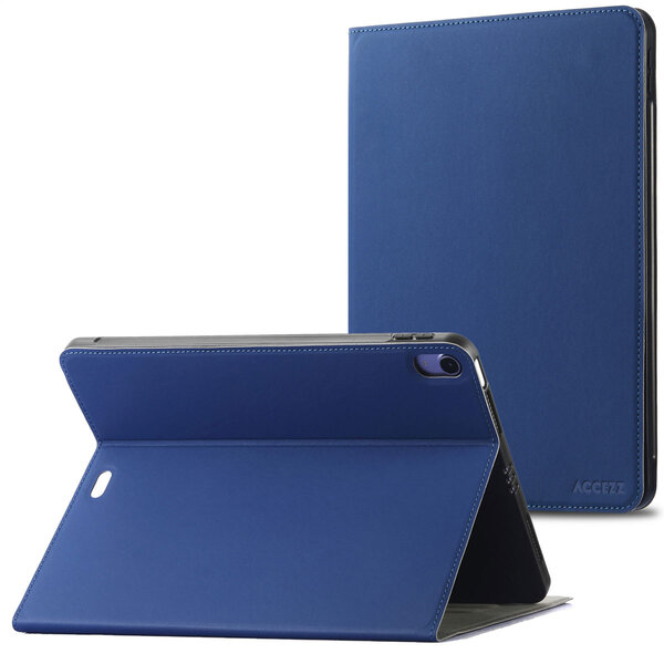 Accezz - Classic Case voor Apple iPad Air 11 inch (2025) M3 / (2024) M2 / Air 5 (2022) / Air 4 (2020) - Dark Blue