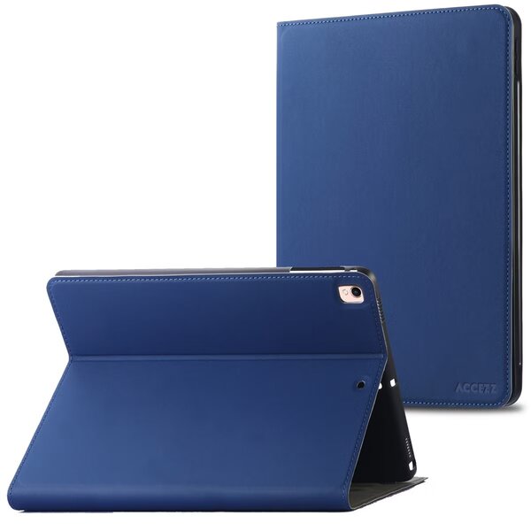Accezz - Classic Case for Apple iPad 6 (2018) 9.7 inch / iPad 5 (2017) 9.7 inch / Air 2 (2014)/Air 1 (2013) - Dark Blue