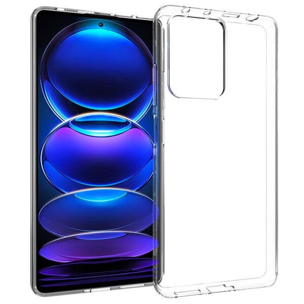 Accezz - Backcover voor Xiaomi Redmi Note 12 Pro Plus - Transparent