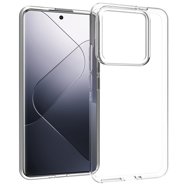 Accezz - Backcover voor Xiaomi 14 Pro - Transparent