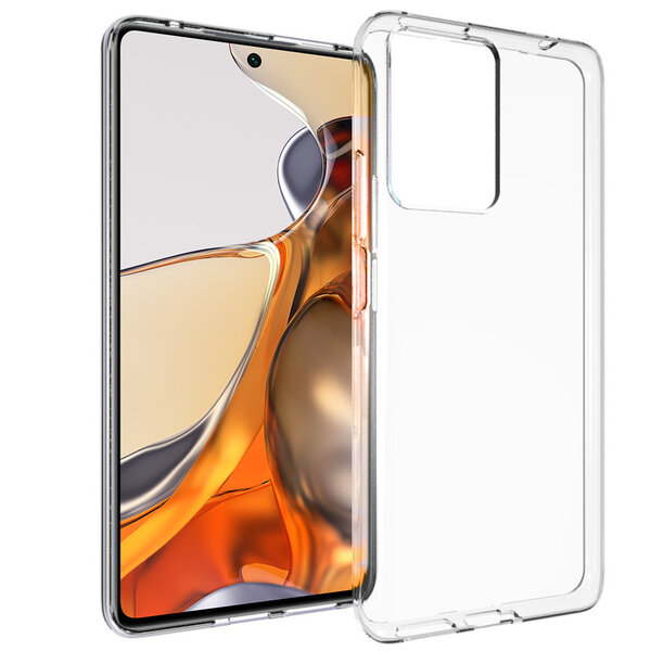 Accezz - Backcover voor Xiaomi 11T (Pro) - Transparent