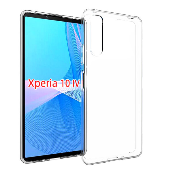 Accezz - Backcover voor Sony Xperia 10 IV - Transparent