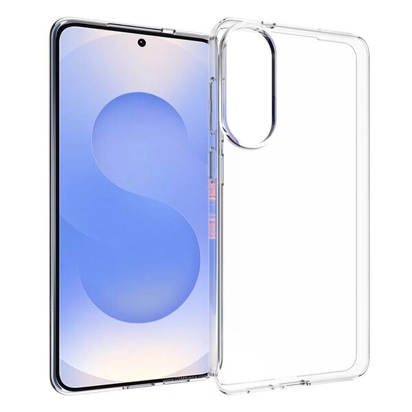 Accezz - Backcover voor Samsung Galaxy S25 Edge - Transparent