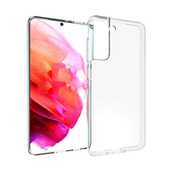 Accezz - Backcover voor Samsung Galaxy S21 FE - Transparent