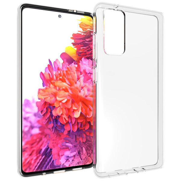 Accezz - Backcover voor Samsung Galaxy S20 FE - Transparent