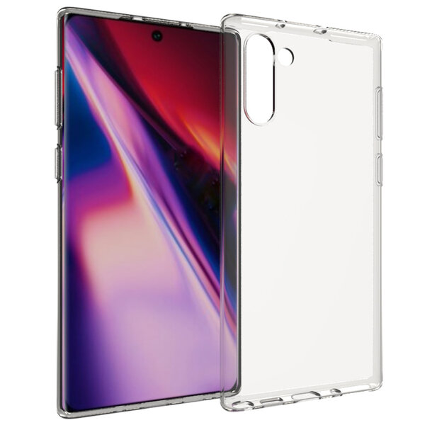 Accezz - Backcover voor Samsung Galaxy Note 10 - Transparent