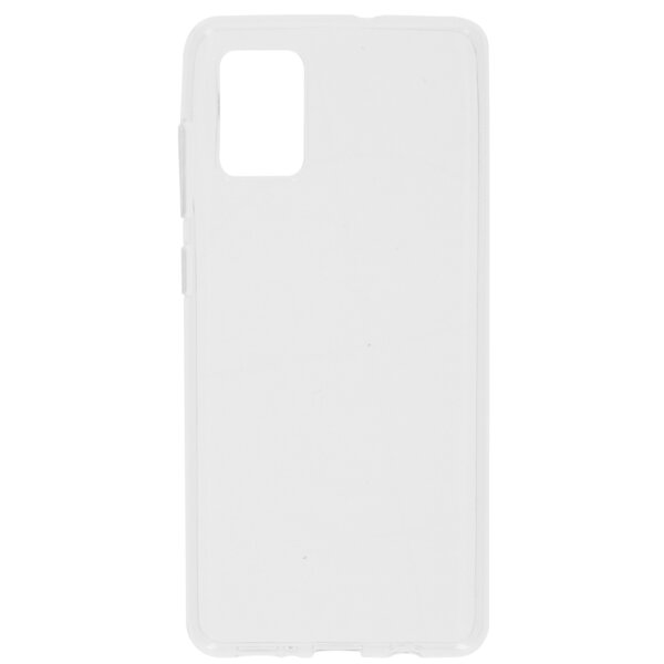 Accezz - Backcover voor Samsung Galaxy A71 - Transparent