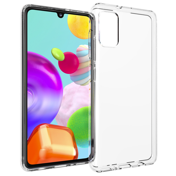 Accezz - Backcover voor Samsung Galaxy A41 - Transparent