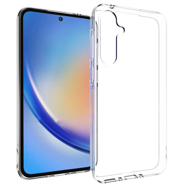 Accezz - Backcover voor Samsung Galaxy A35 - Transparent