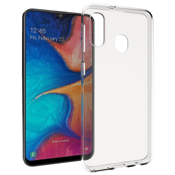 Accezz - Backcover voor Samsung Galaxy A20e - Transparent
