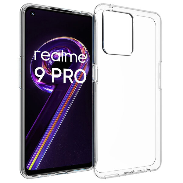 Accezz - Backcover voor Realme 9 Pro Plus - Transparent