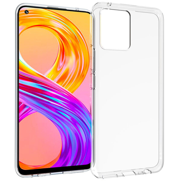 Accezz - Backcover voor Realme 8 (Pro) - Transparent