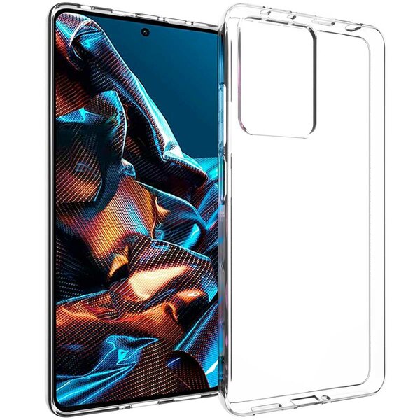 Accezz - Backcover voor POCO X5 Pro 5G - Transparent