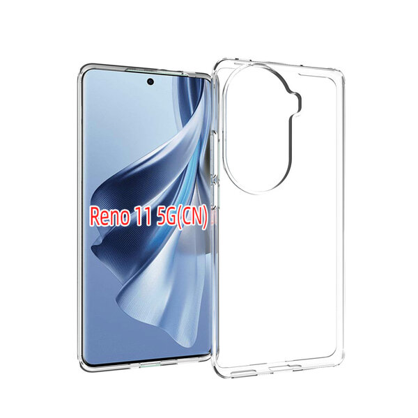 Accezz - Backcover voor OPPO Reno 11 - Transparent
