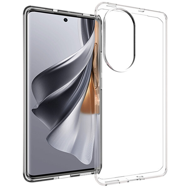 Accezz - Backcover voor OPPO Reno 10 / 10 Pro - Transparent