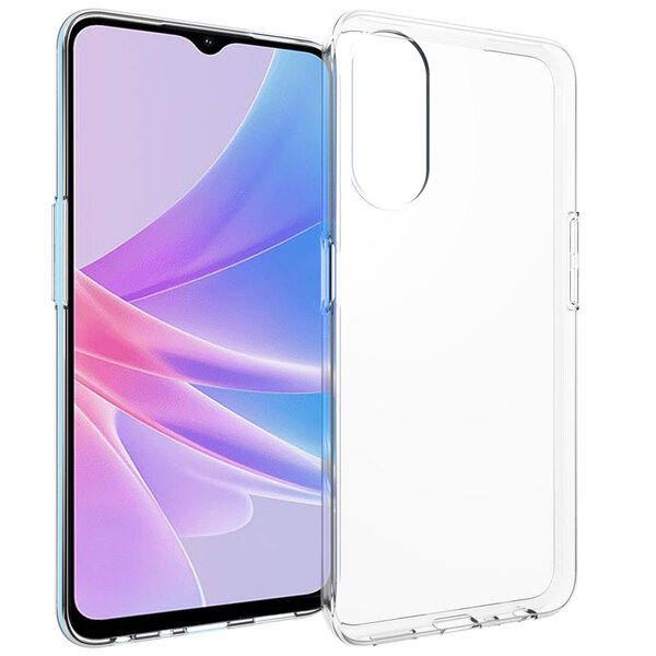 Accezz - Backcover voor OPPO A78 (5G) - Transparent
