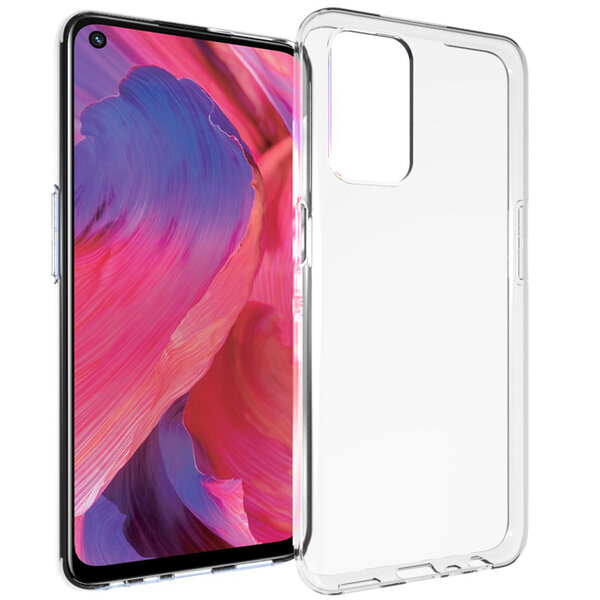 Accezz - Backcover voor OPPO A74 (5G) / A54 (5G) - Transparent